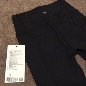 Lululemon all the right places leggings